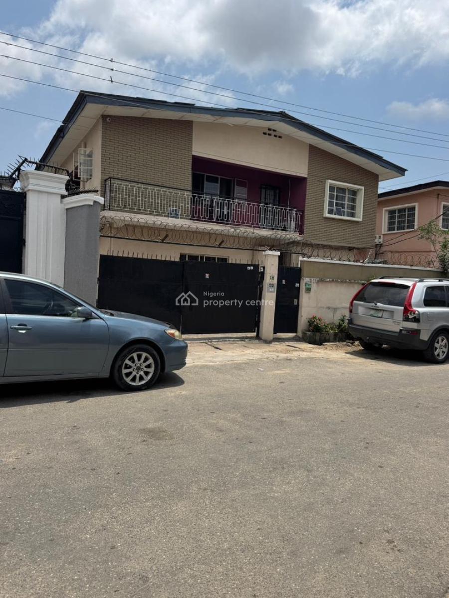 a Storey Building in a Perfect Neighborhood, Off Adelabu, Surulere, Lagos, Residential Land for Sale