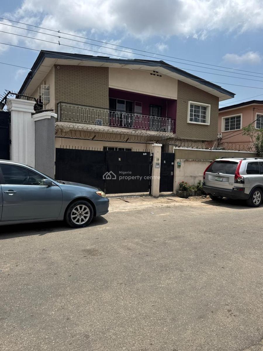a Storey Building in a Perfect Neighborhood, Off Adelabu, Surulere, Lagos, Residential Land for Sale