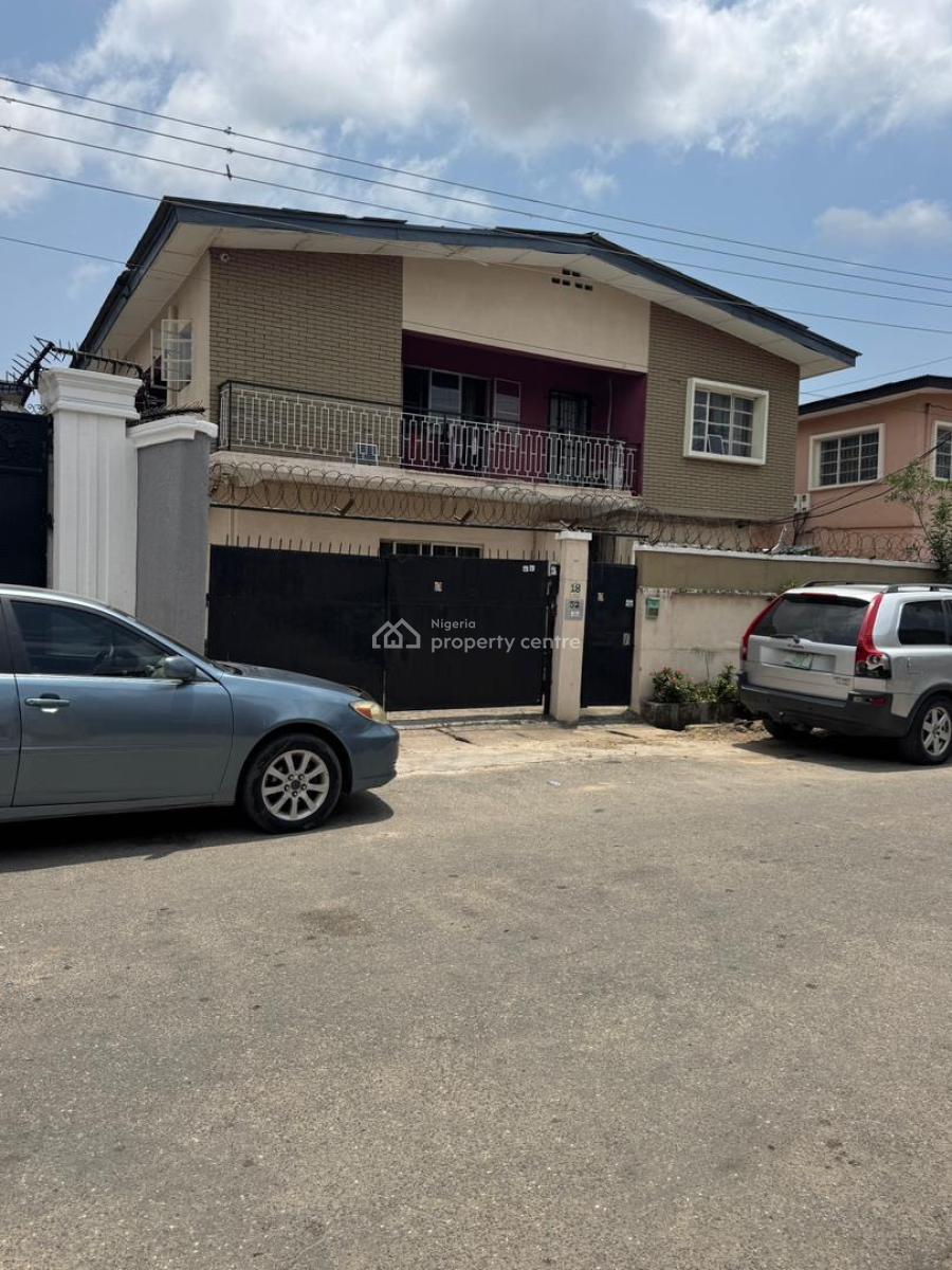 a Storey Building in a Perfect Neighborhood, Off Adelabu, Surulere, Lagos, Residential Land for Sale