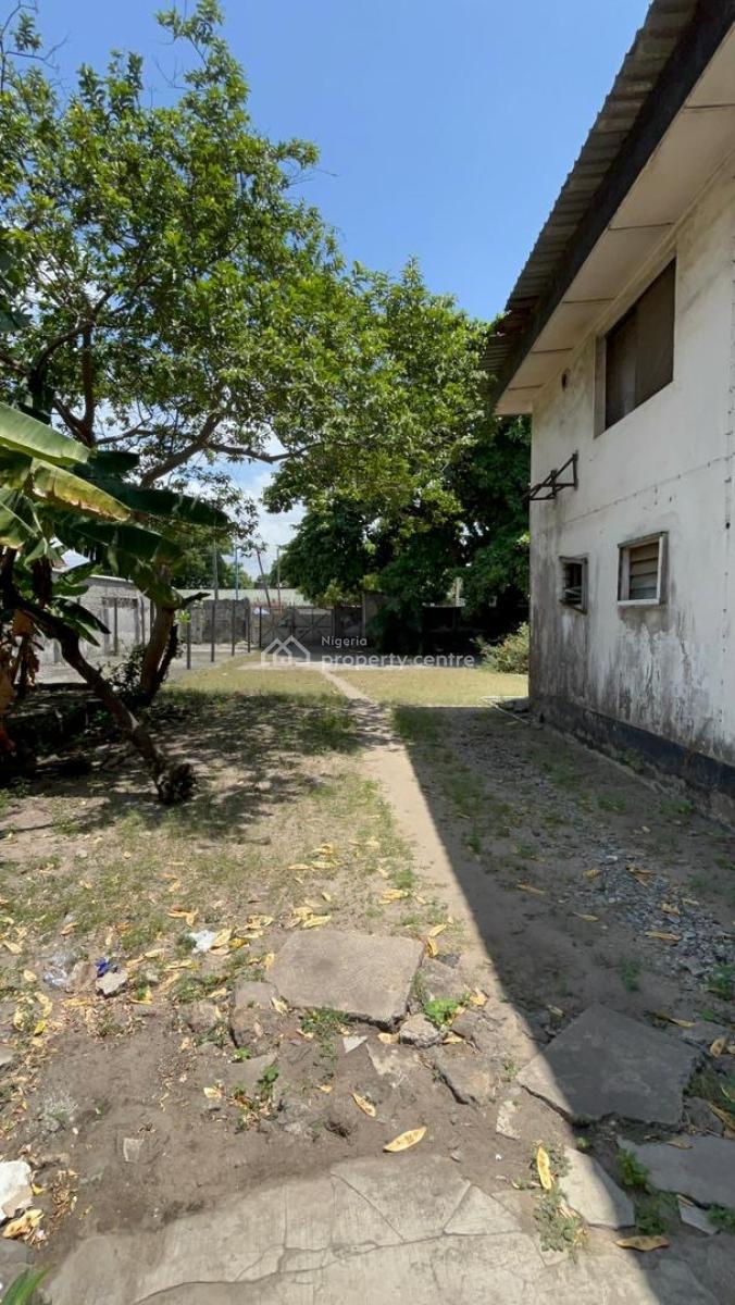 an Empty Land in a Well Very Spacious Compound, Gra, Apapa, Lagos, Mixed-use Land for Sale