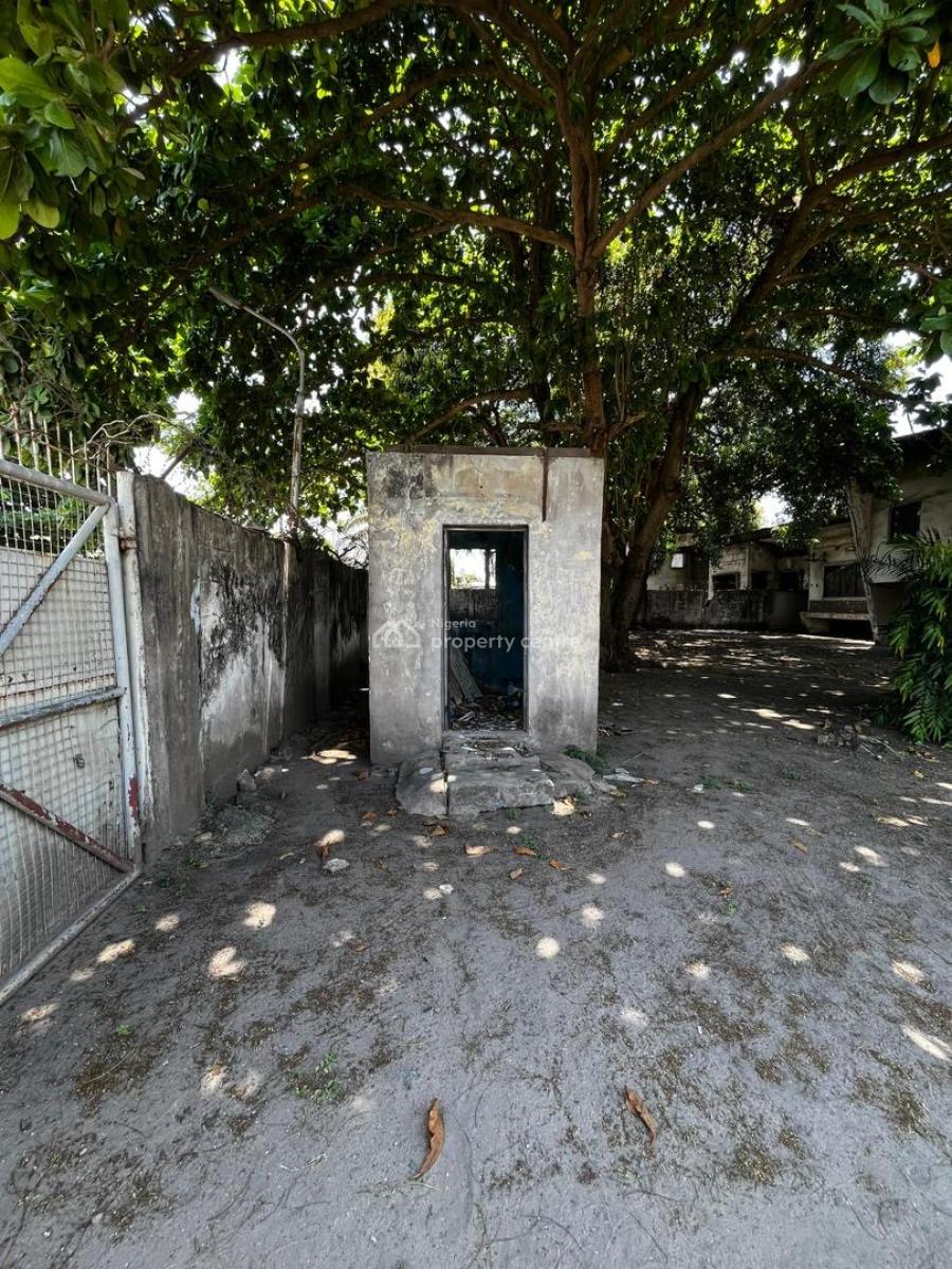 an Empty Land in a Well Very Spacious Compound, Gra, Apapa, Lagos, Mixed-use Land for Sale
