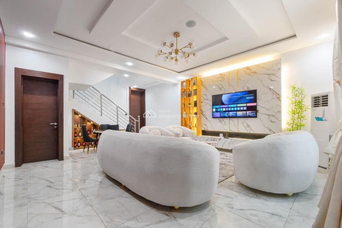 Luxury Four Bedroom with Pool, Cinema, and Gym, Ikeja, Lagos, Flat / Apartment Short Let