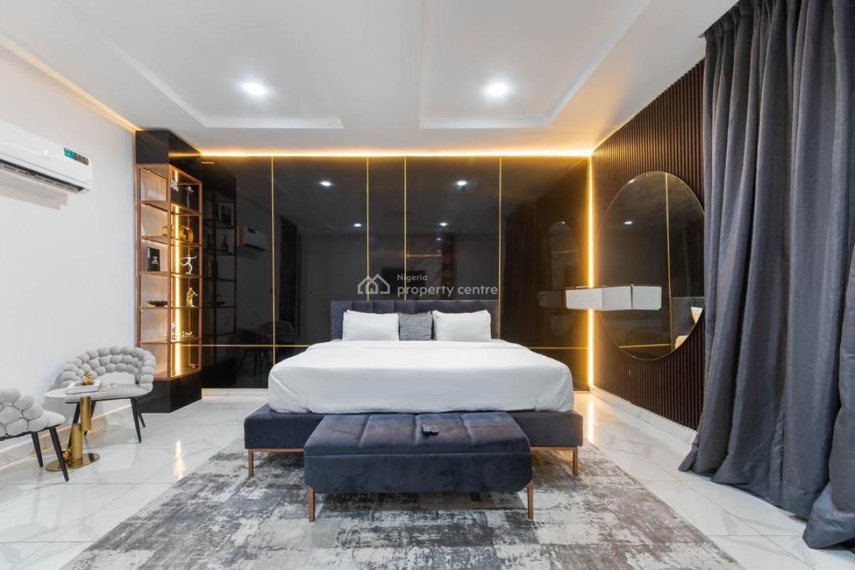 Luxury Four Bedroom with Pool, Cinema, and Gym, Ikeja, Lagos, Flat / Apartment Short Let
