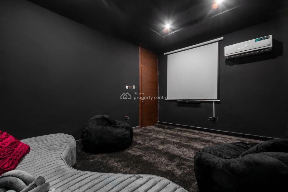 Luxury Four Bedroom with Pool, Cinema, and Gym, Ikeja, Lagos, Flat / Apartment Short Let
