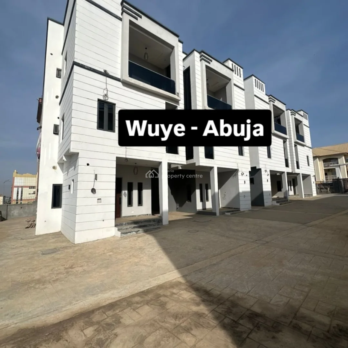 This a Brand New 5bedroom Terrace Duplex, Wuye, Abuja, House for Sale