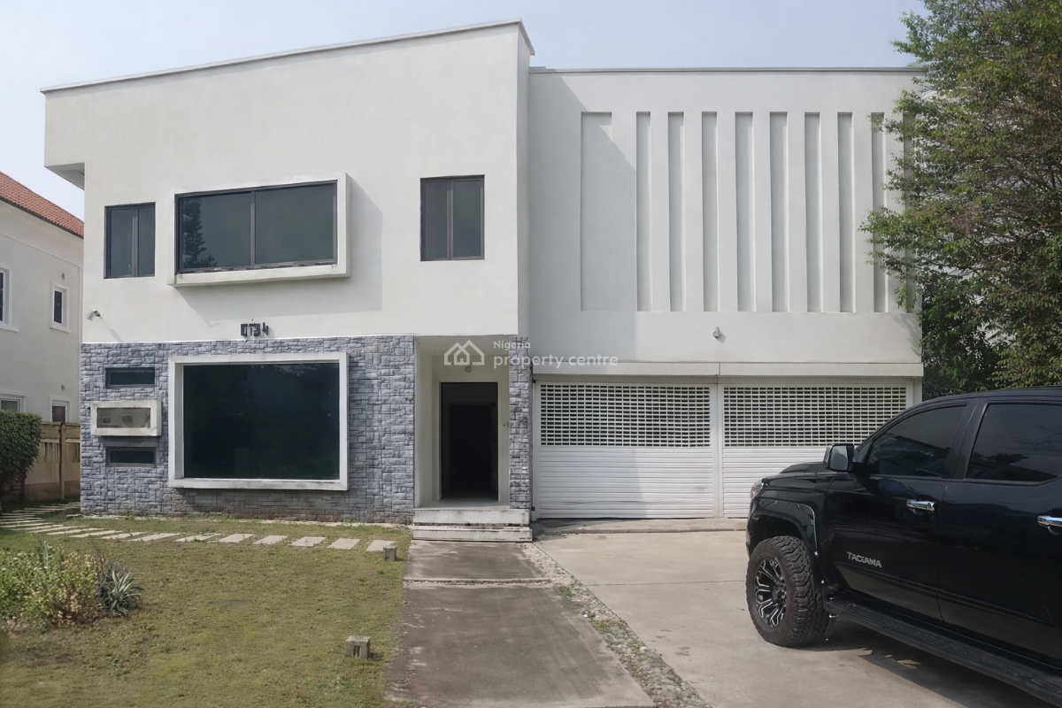 Standard 5bedroom Fully Detached House with 3bqs, Nicon Town, Lekki, Lagos, Detached Duplex for Rent