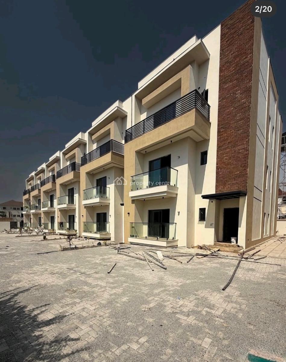 Brand New 4-bedroom Terrace Duplex with Family Lounge & Bq Step Into T, Life Camp, Abuja, House for Sale