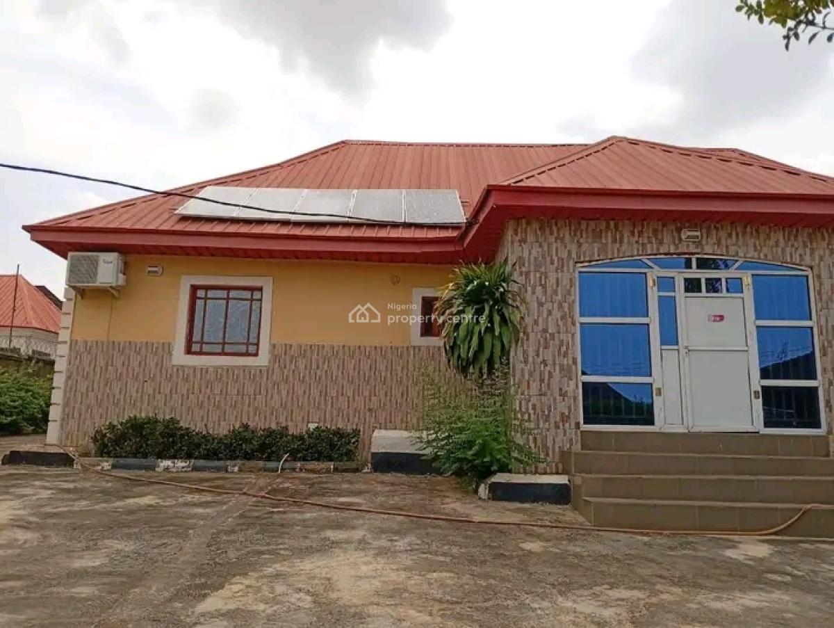 Well Finished and Furnished 3 Bedroom Fully Detached Bungalow with Bq, Cajaah Estate Orozo Abuja, Lugbe District, Abuja, Detached Bungalow for Sale