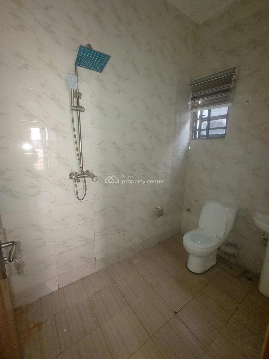 Very Sharp 2 Bedroom Flat in an Estate on Interlocked Road, Flood Free, Sangotedo, Ajah, Lagos, Flat / Apartment for Rent
