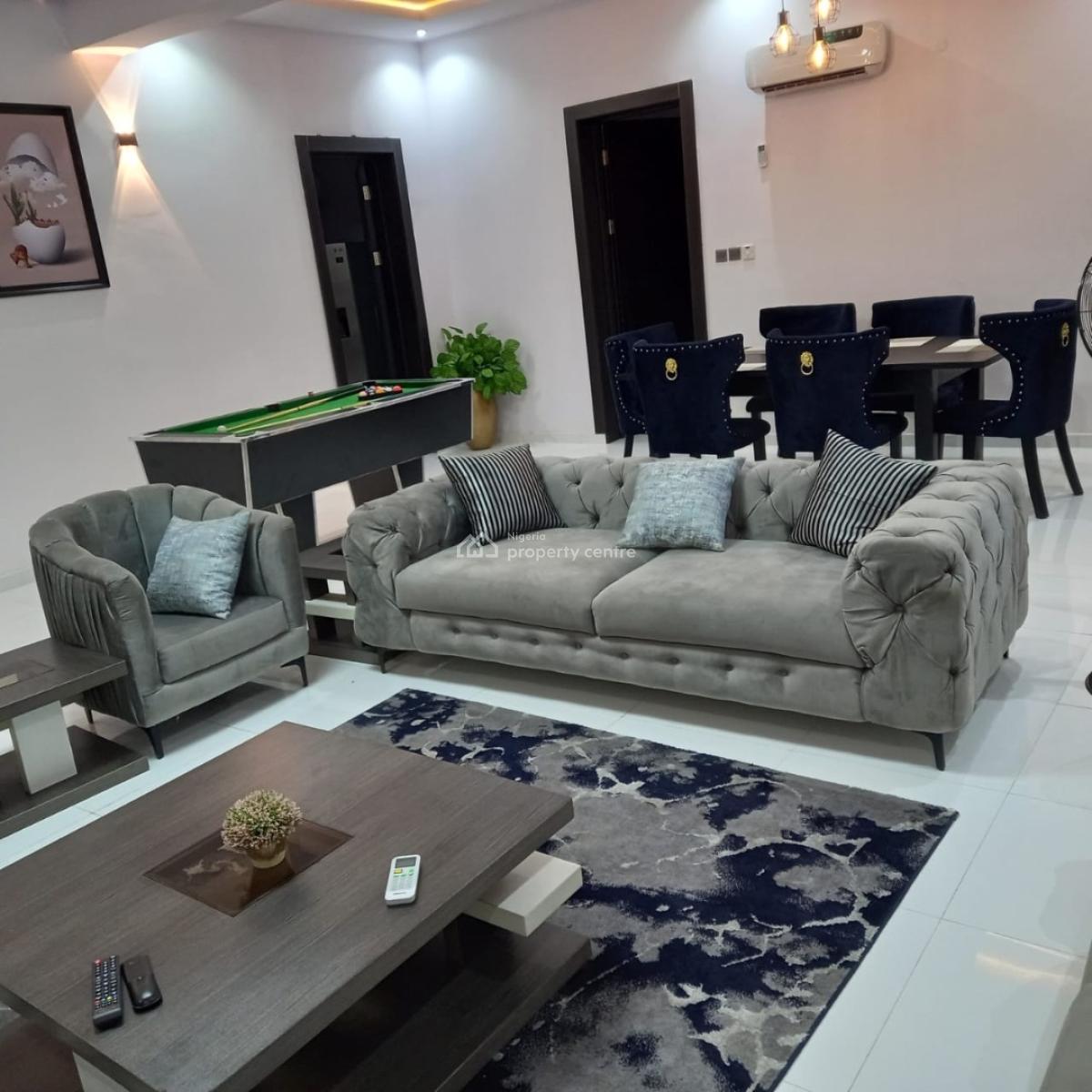 3 Bedroom Furnished Flat, Lekki Phase 1, Lekki, Lagos, Flat / Apartment for Rent