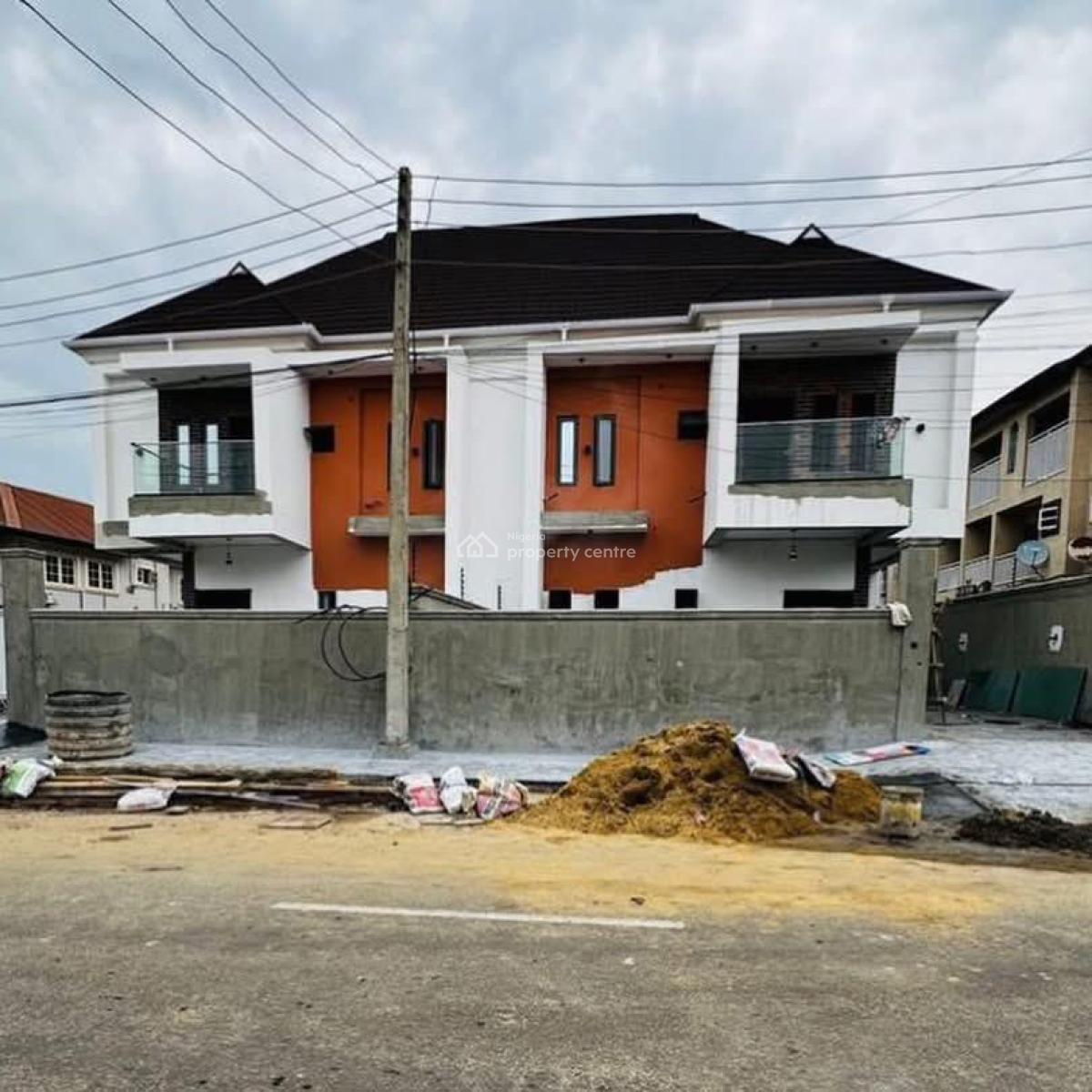 Newly Built 4bedroom Semi Detached Duplex, Gra Phase 1, Magodo, Lagos, Semi-detached Duplex for Sale