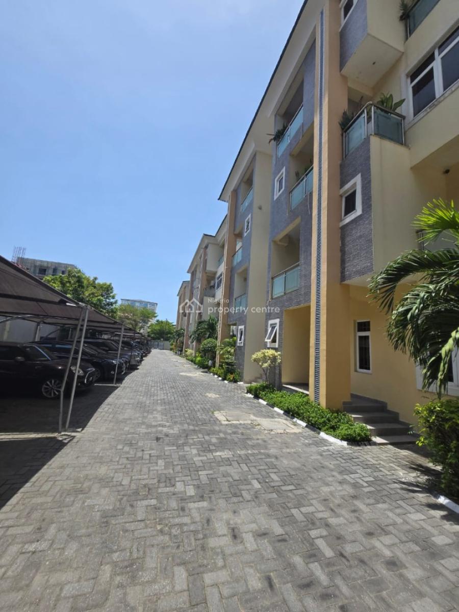 Standard 3-bedroom Terrace Duplex with Bq at Vi, Victoria Island (vi), Lagos, Terraced Duplex for Rent