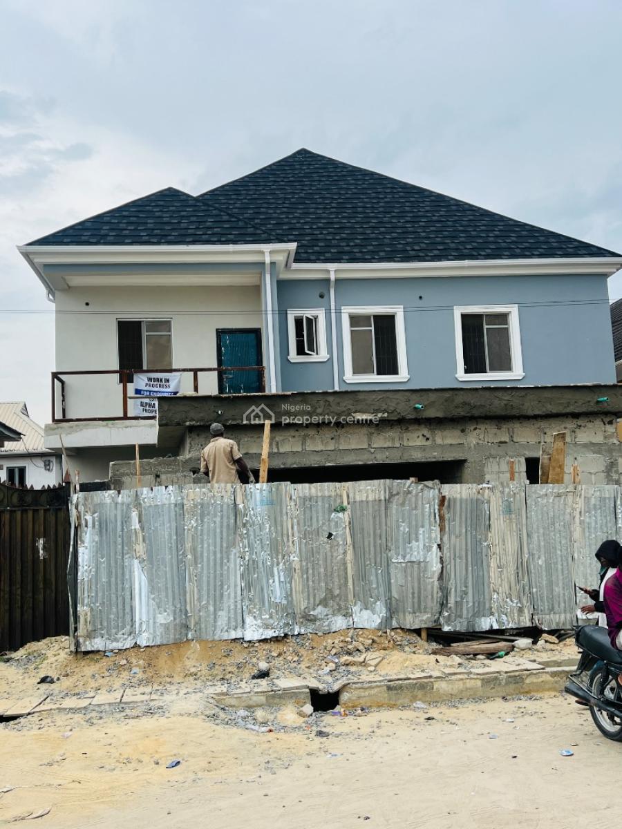 Standard Mini Flat on a Tarred Road, in a Secured Estate, Fidiso Estate, Just After Sangotedo Shoperight, Abijo, Lekki, Lagos, Mini Flat (room and Parlour) for Rent