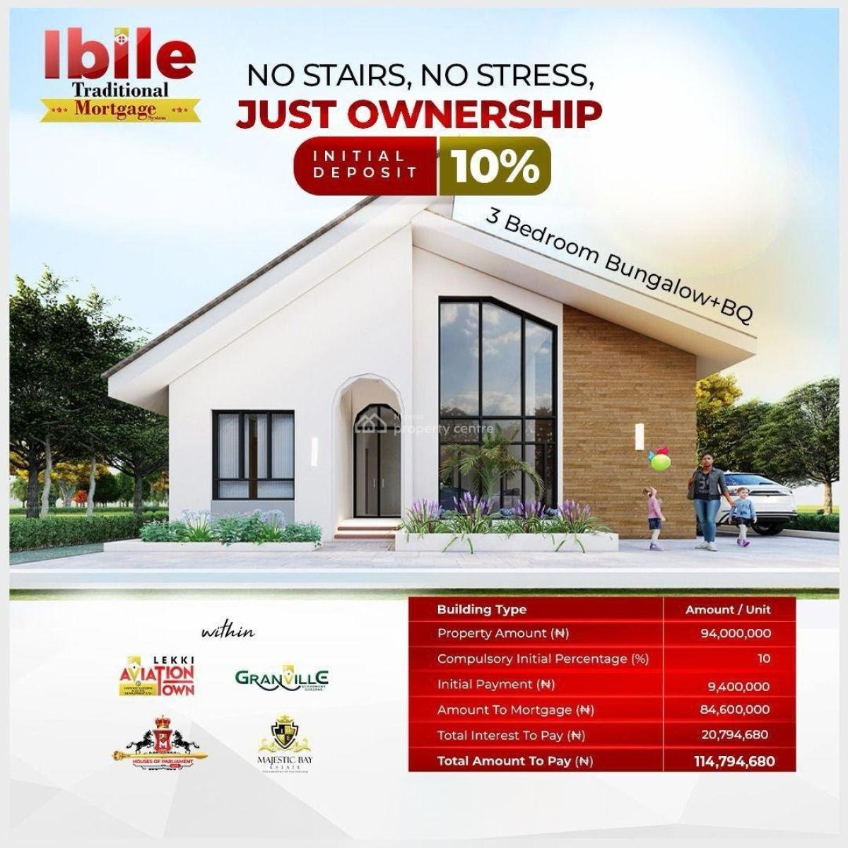 Premium 5 Bedroom Home with Bq, Ibile Traditional Mortgage Housing, Lekki, Lagos, Detached Duplex for Sale