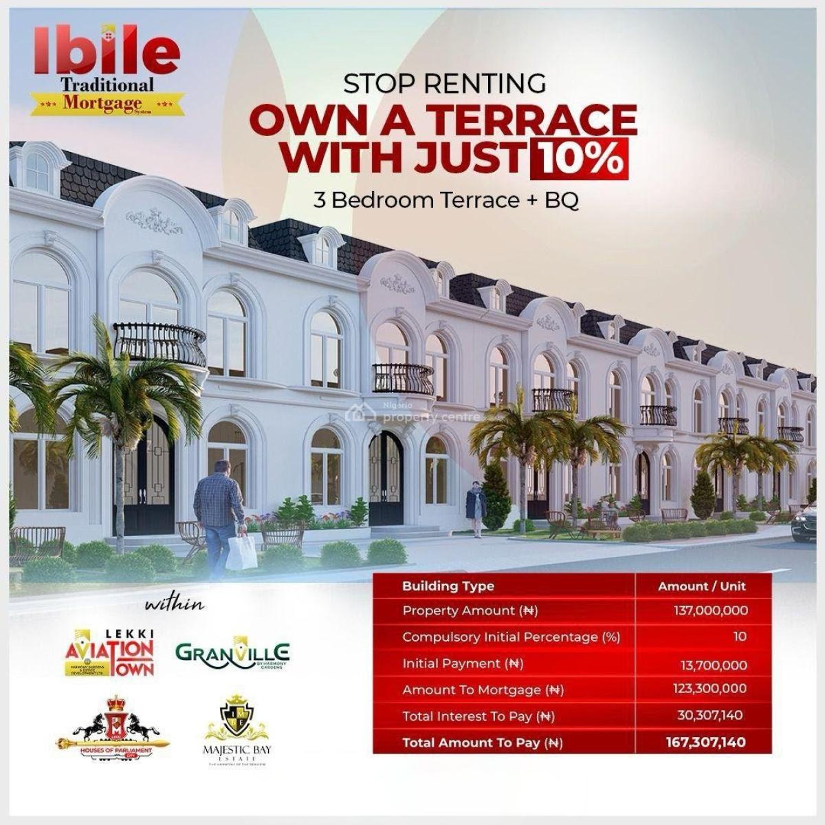 Premium 5 Bedroom Home with Bq, Ibile Traditional Mortgage Housing, Lekki, Lagos, Detached Duplex for Sale