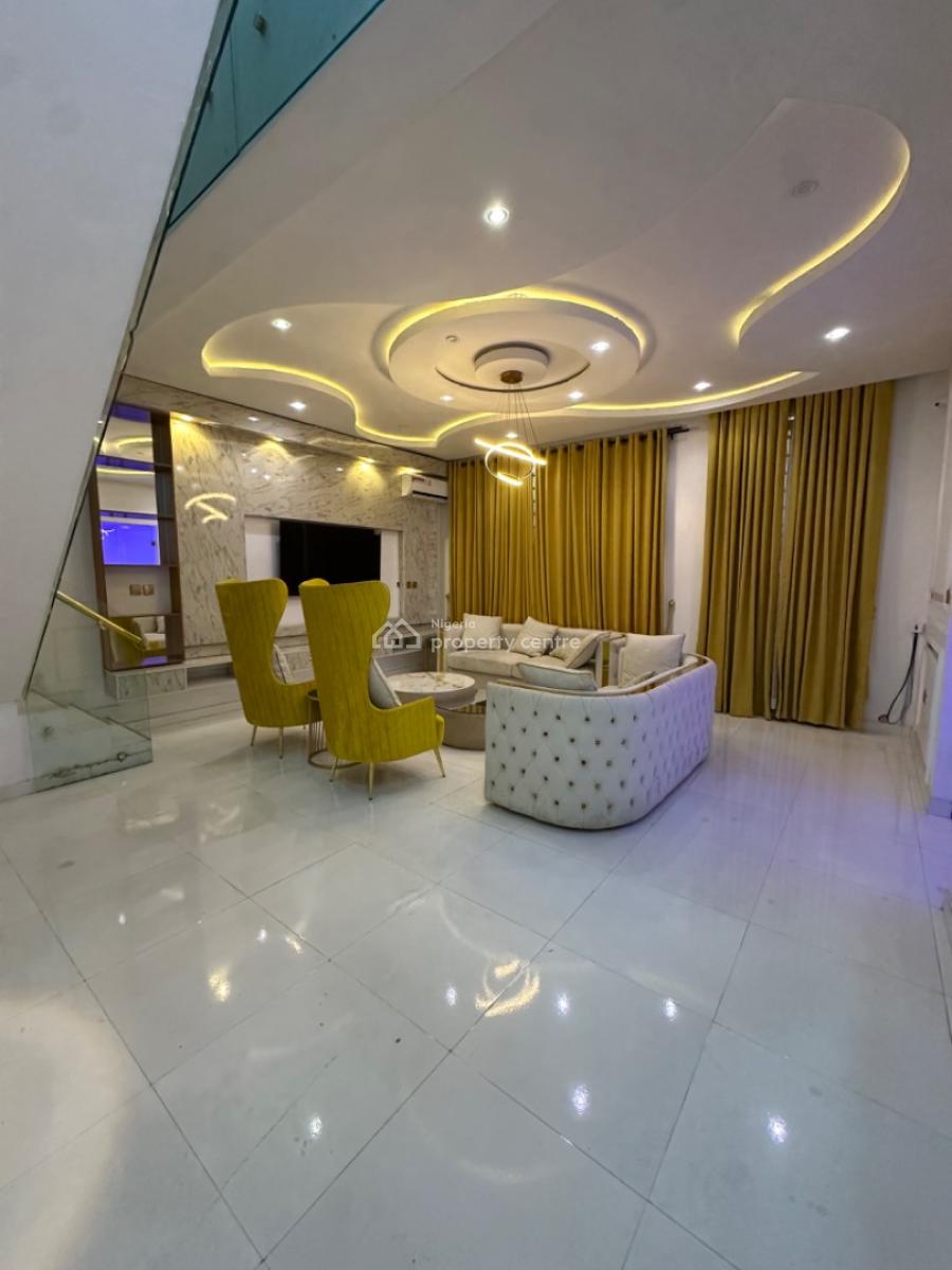 a Beautiful Fully Furnished 4 Bedroom and a Bq Terrace Duplex, Abraham Adesanya / Abraham Adesanya Road, Ajah, Lagos, Terraced Duplex for Sale