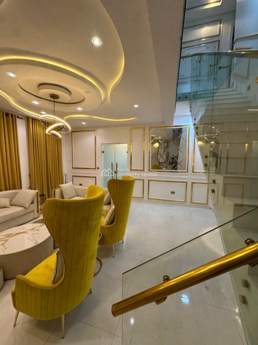 a Beautiful Fully Furnished 4 Bedroom and a Bq Terrace Duplex, Abraham Adesanya / Abraham Adesanya Road, Ajah, Lagos, Terraced Duplex for Sale