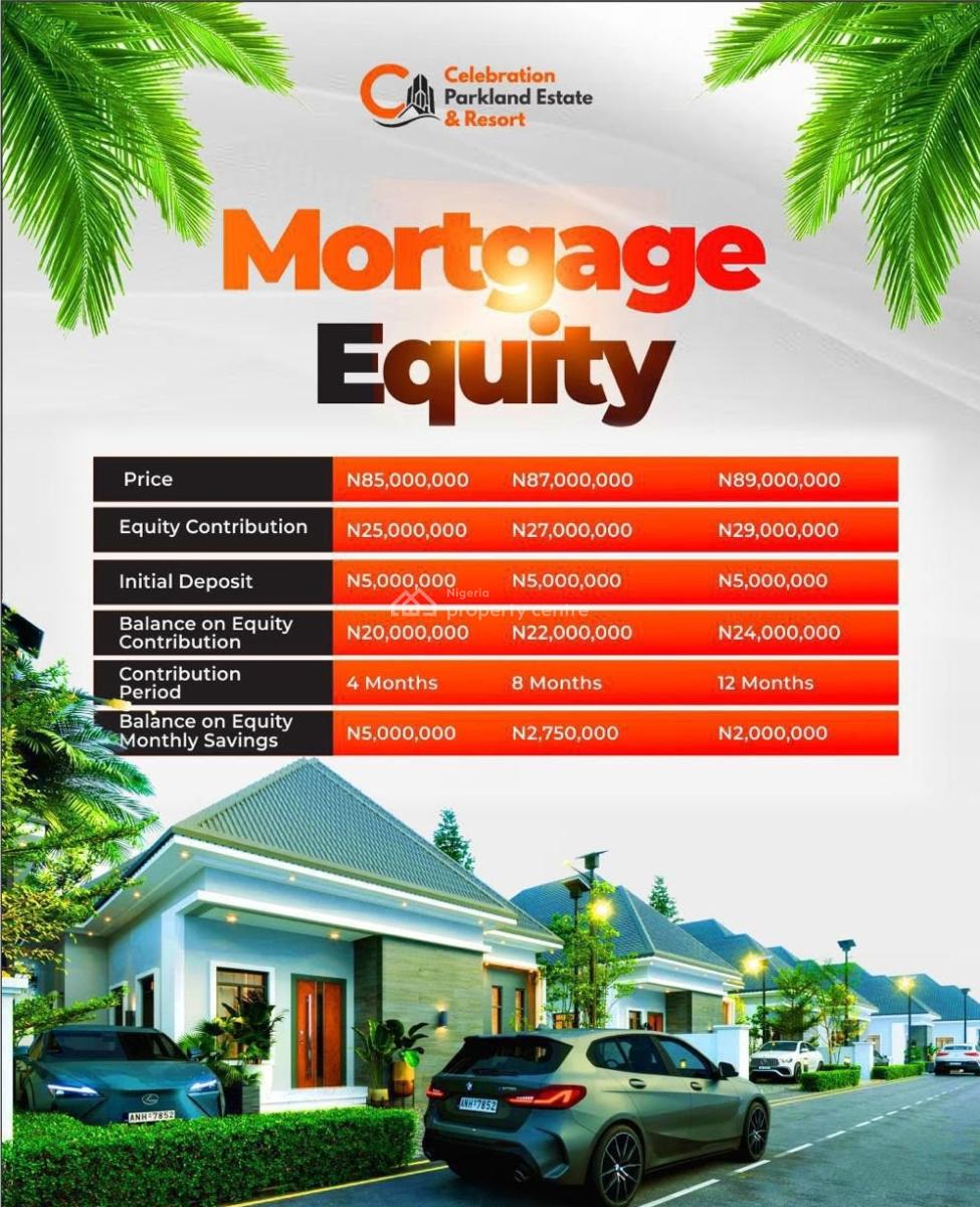 Celebration Parkland Estate and Resort - 3 Bedroom Bungalow Mortgage, Ibeju Lekki, Lekki, Lagos, Detached Bungalow for Sale