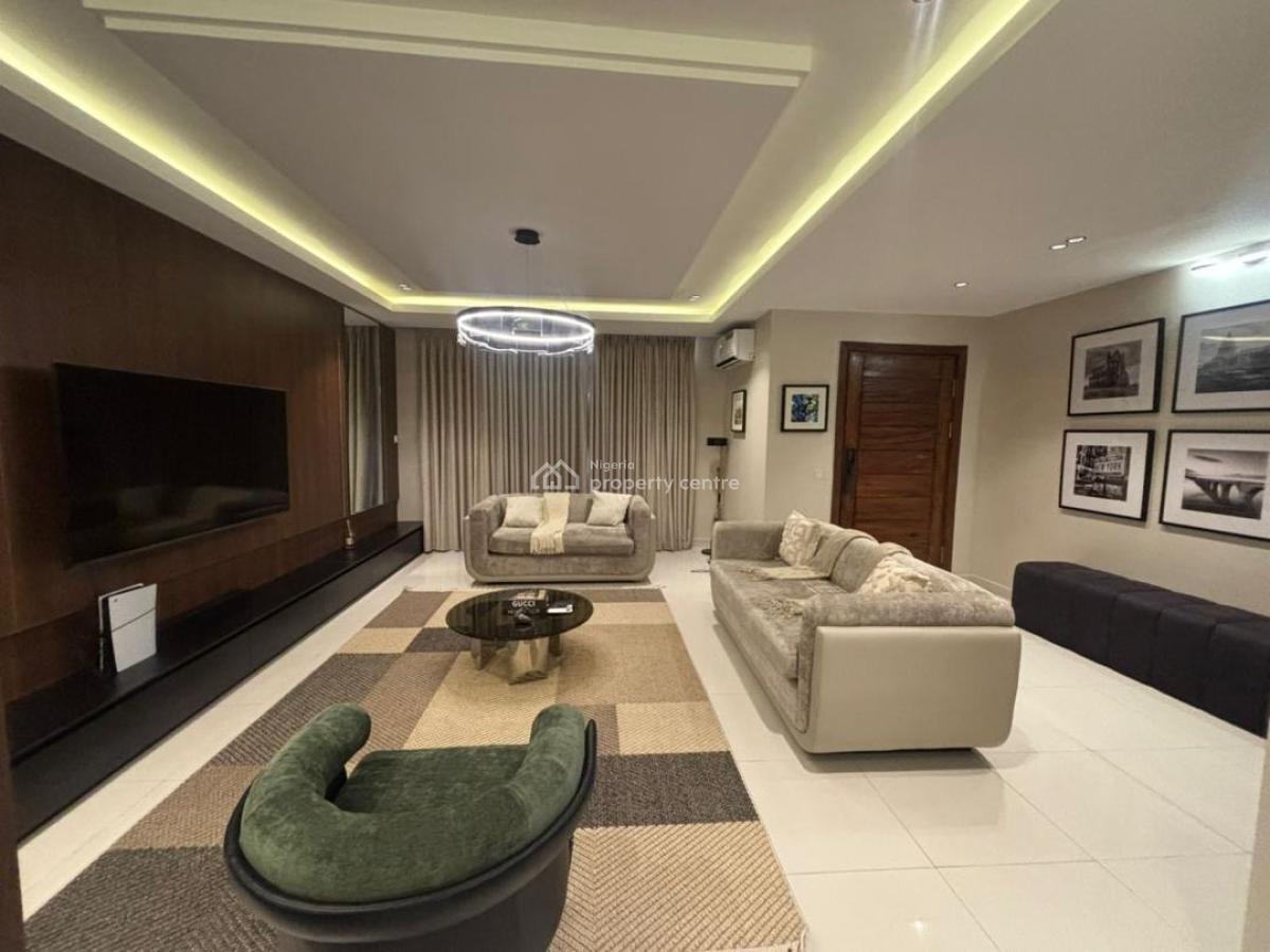 Neatly Furnished 3bed with Pool, Palace Road, Oniru, Victoria Island (vi), Lagos, Flat / Apartment Short Let