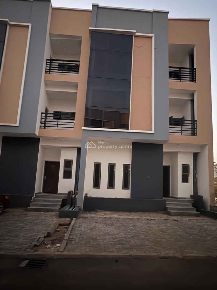 Newly Built 4 Bedroom, 2 Rooms Basement and a Room Bq, Katampe Extension, Katampe, Abuja, Terraced Duplex for Sale