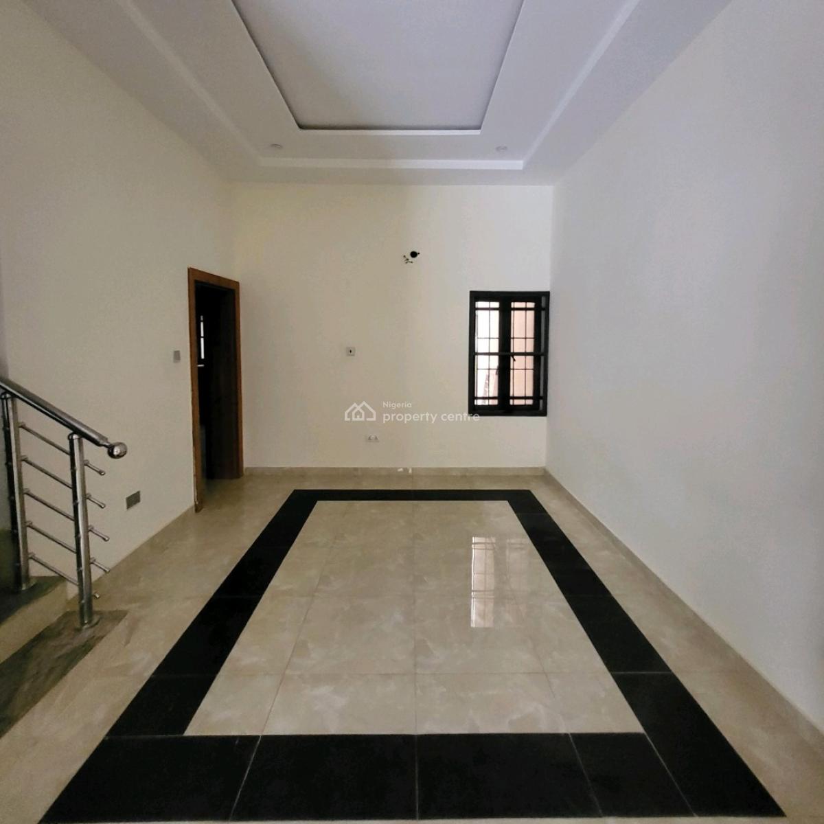 Newly Built 4 Bedrooms Terrace Duplex with a Room Boys Quarters Available, Guzape District, Abuja, Terraced Duplex for Sale
