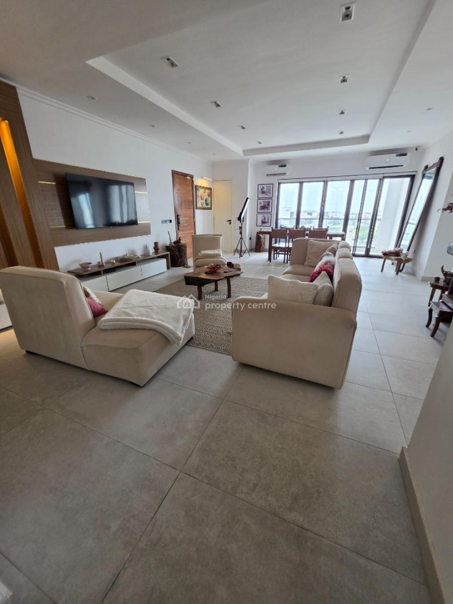 Waterfront Views - Premium 3 Bedroom Flat, Mojisola Onikoyi Estate, Banana Island, Ikoyi, Lagos, Flat / Apartment for Sale