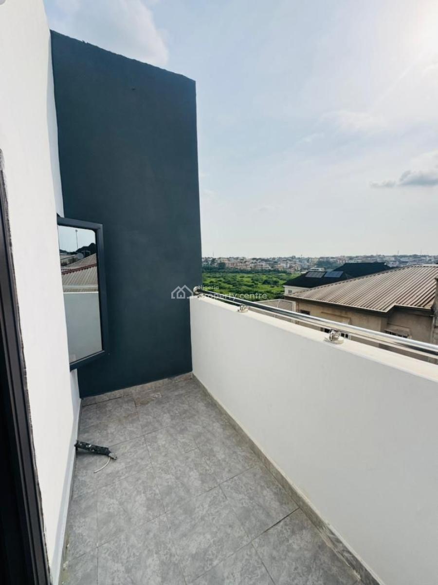 Exquisite 4 Bedroom Terrace Duplex with Bq in Serene Estate, Gra Phase 1, Magodo, Lagos, Semi-detached Duplex for Rent