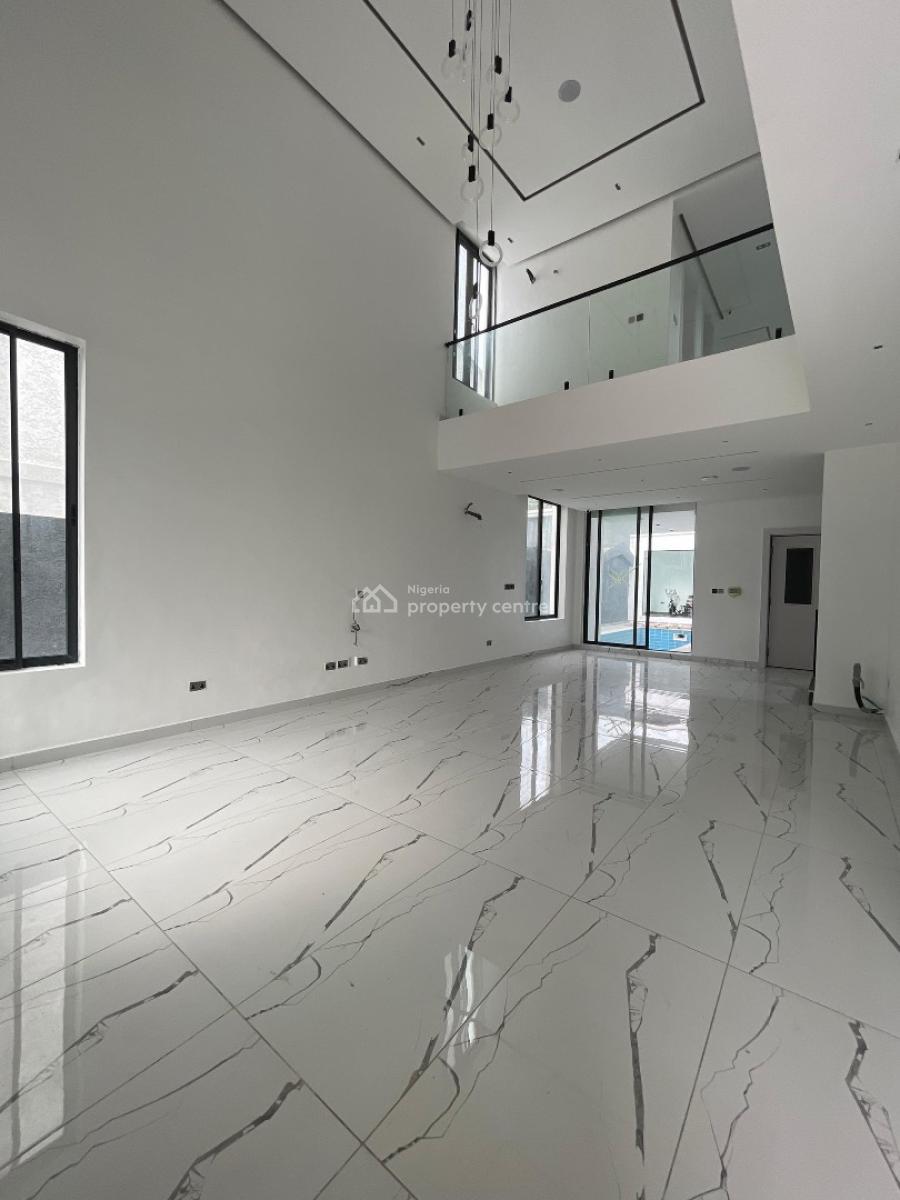 Elegantly Built 5 Bedroom Fully Detached Home with Pool, Cinema, Bq, Lekki, Lekki Phase 1, Lekki, Lagos, Detached Duplex for Sale