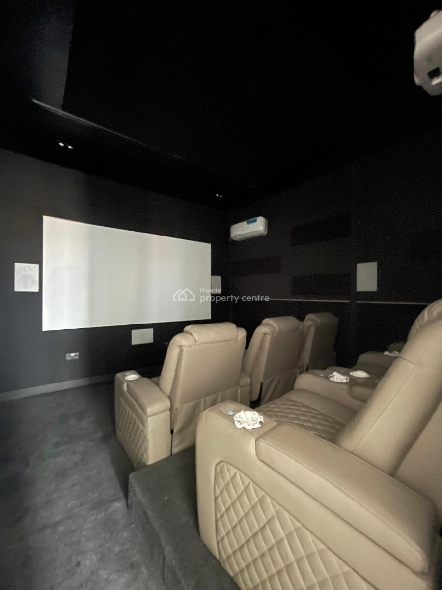 Elegantly Built 5 Bedroom Fully Detached Home with Pool, Cinema, Bq, Lekki, Lekki Phase 1, Lekki, Lagos, Detached Duplex for Sale