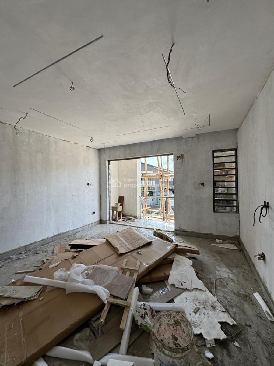 Exclusive 4 Bedroom Semi Detached Duplex with Bq, Yaba, Lagos, Semi-detached Duplex for Sale