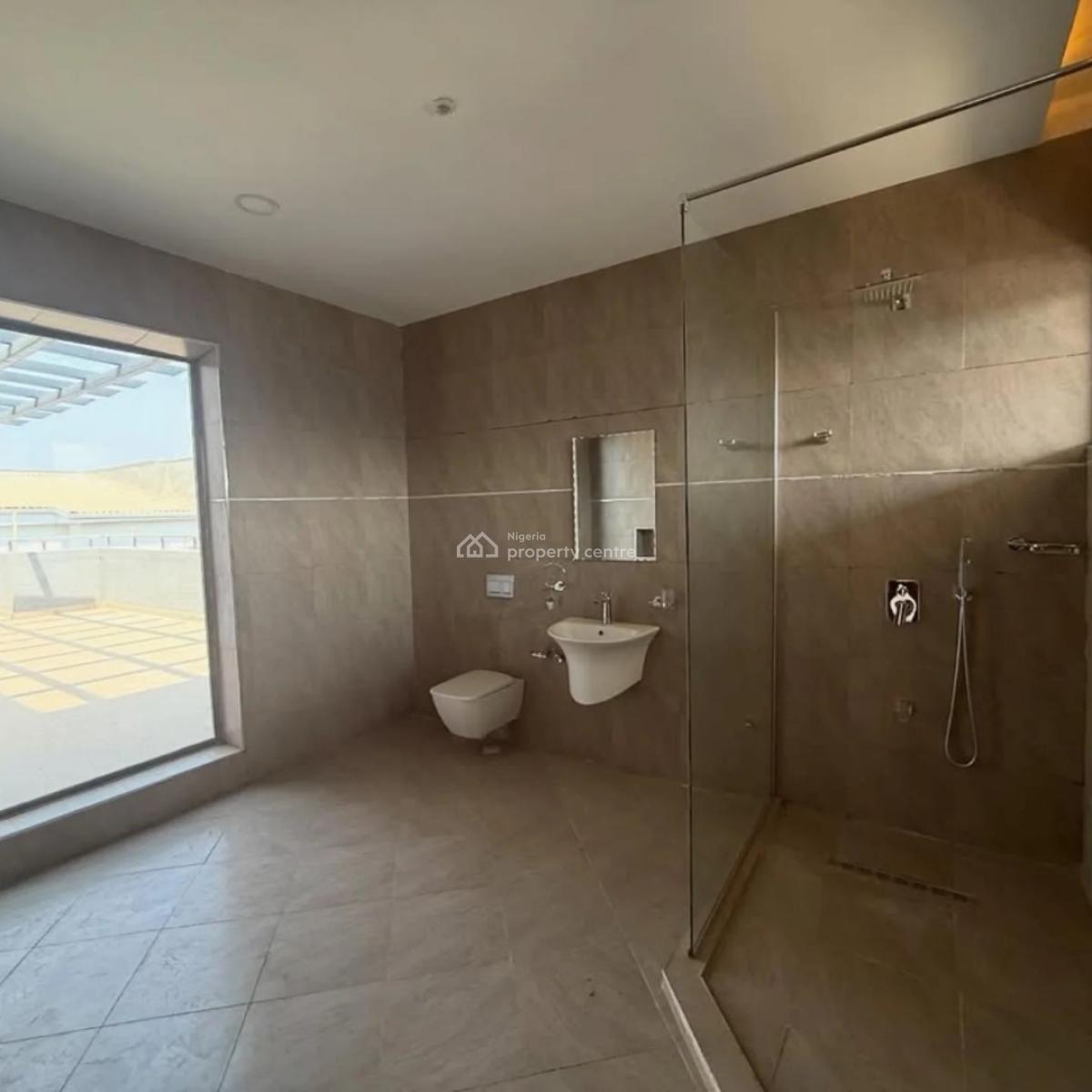 5 Bedroom Detached Duplex with 2room Bq.  It Is Gated in Its Own Compo, Wuye, Abuja, House for Sale