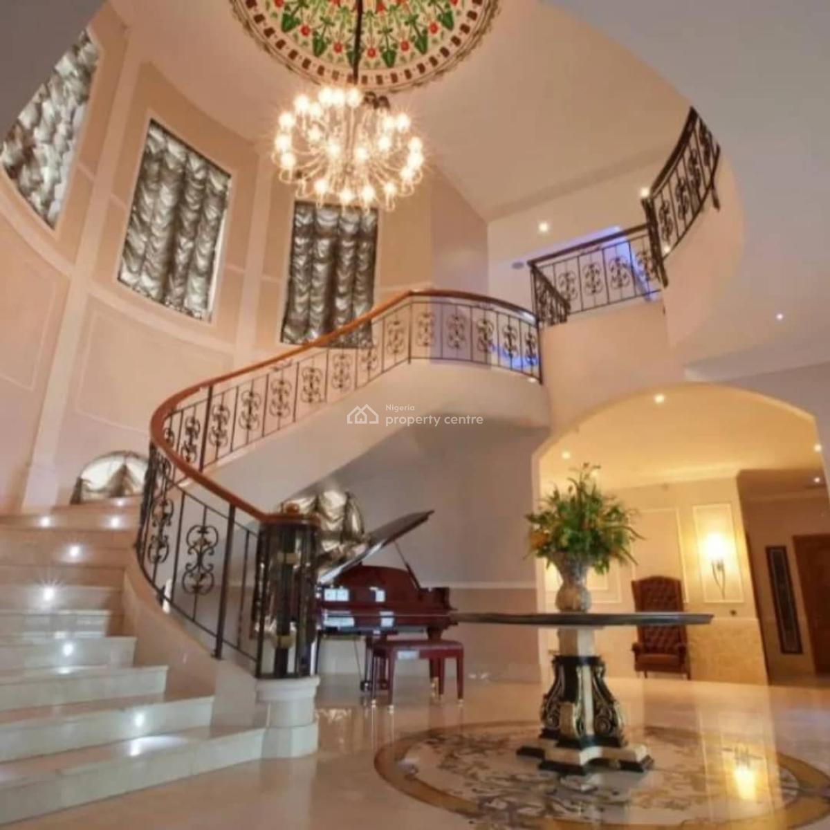 Royal *7 Bedroom Waterfront Mansion in Banana Island*  a 7 Bedroom Sta, Banana Island, Ikoyi, Lagos, House for Sale