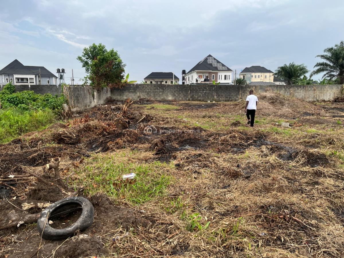 Fenced C of O Tiite Land Measuring 60/50 Feet in Developed Location, Alashela Royal Estate, Etiosa, Ogombo, Ajah, Lagos, Residential Land for Sale