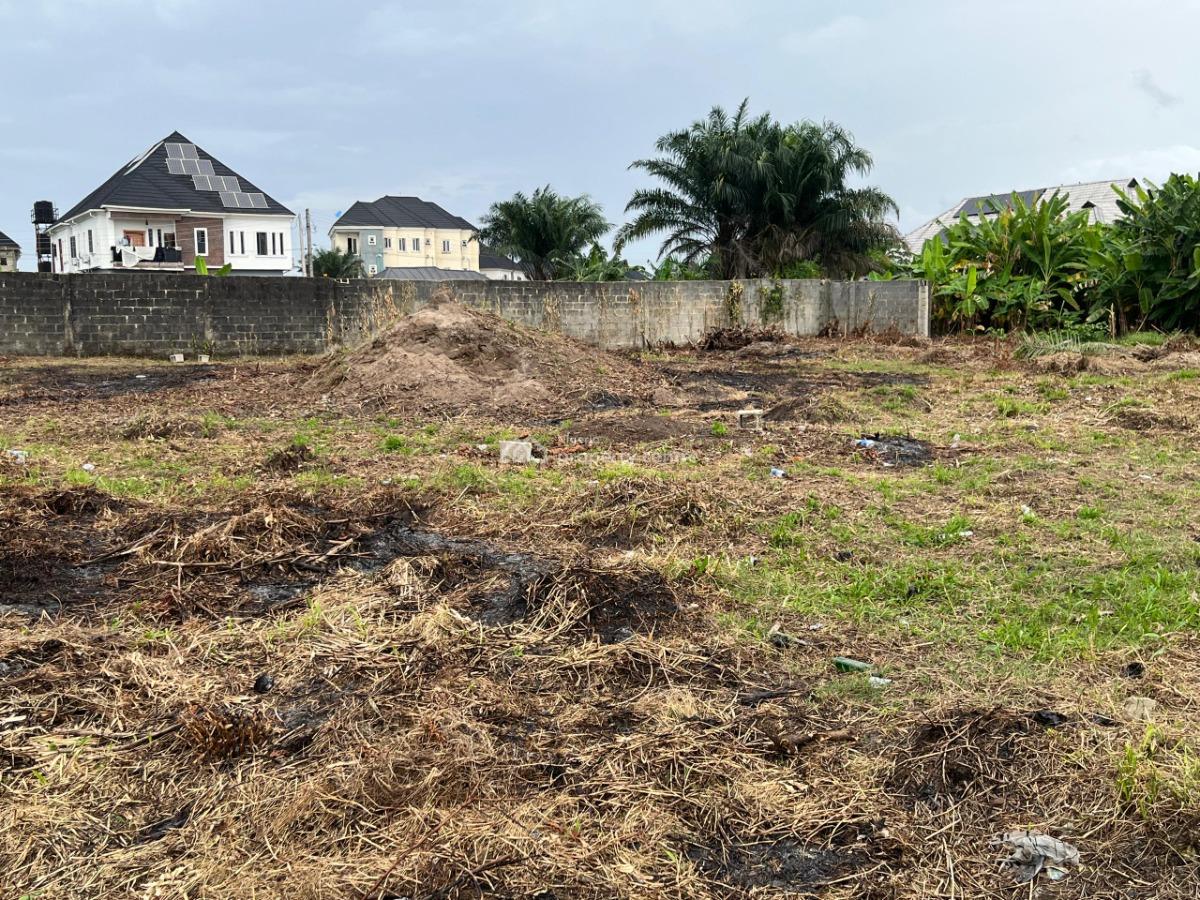 Fenced C of O Tiite Land Measuring 60/50 Feet in Developed Location, Alashela Royal Estate, Etiosa, Ogombo, Ajah, Lagos, Residential Land for Sale