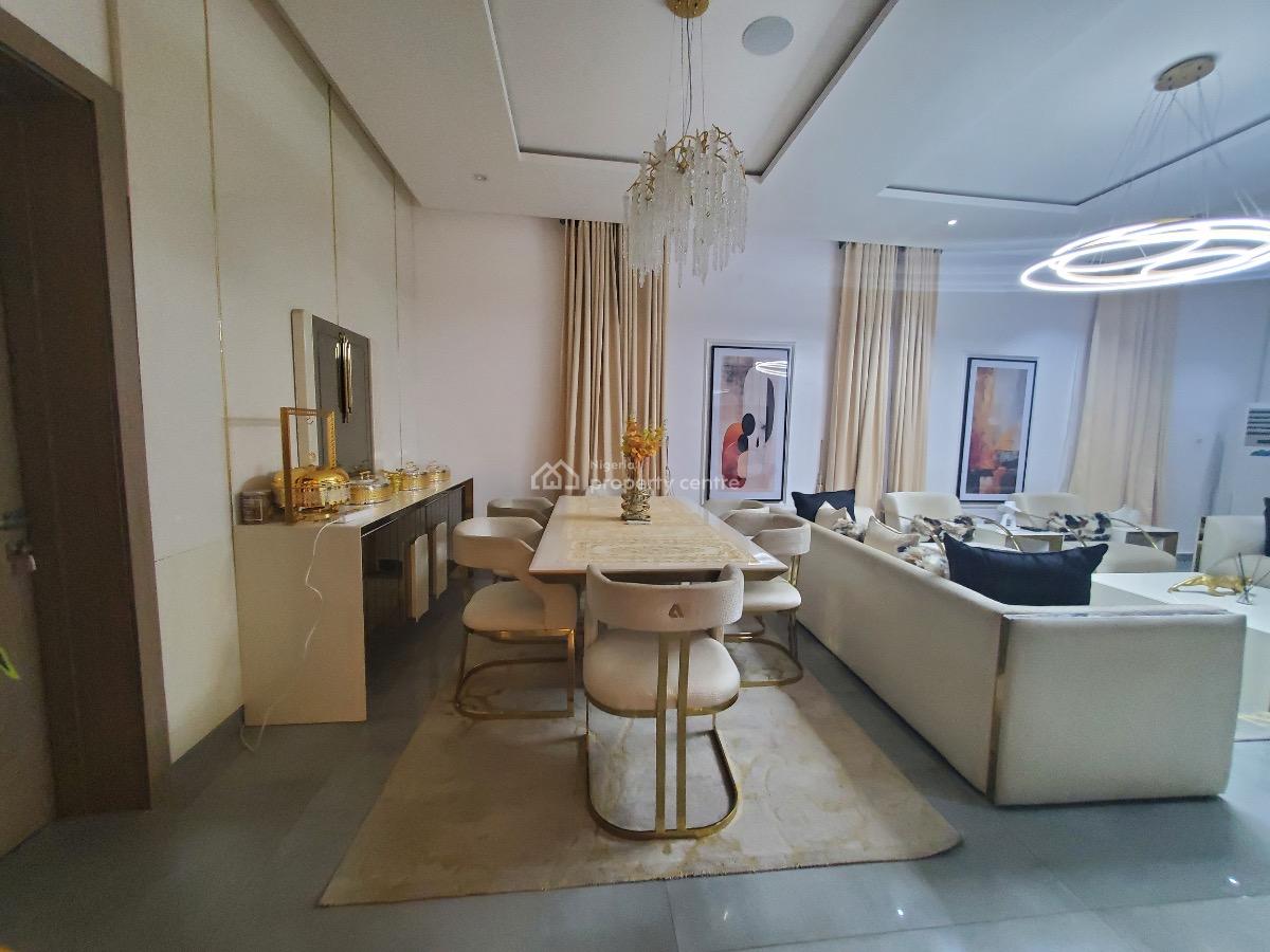 Luxury & Tastefully Furnished 5-bedroom Terrace Duplex, Off Gbangbala Street, Ikate, Lekki, Lagos, Terraced Duplex for Rent