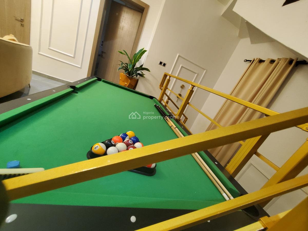 Luxury & Tastefully Furnished 5-bedroom Terrace Duplex, Off Gbangbala Street, Ikate, Lekki, Lagos, Terraced Duplex for Rent