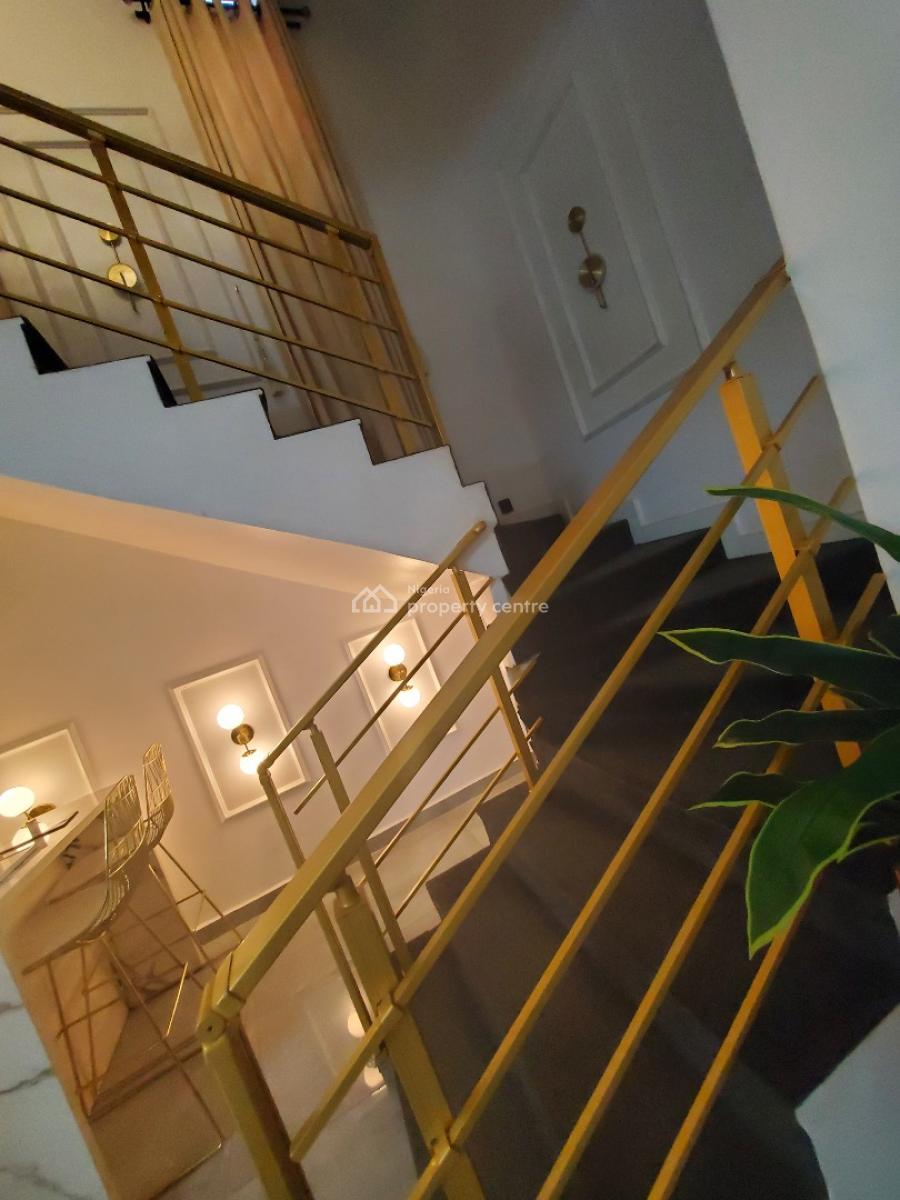 Luxury & Tastefully Furnished 5-bedroom Terrace Duplex, Off Gbangbala Street, Ikate, Lekki, Lagos, Terraced Duplex for Rent
