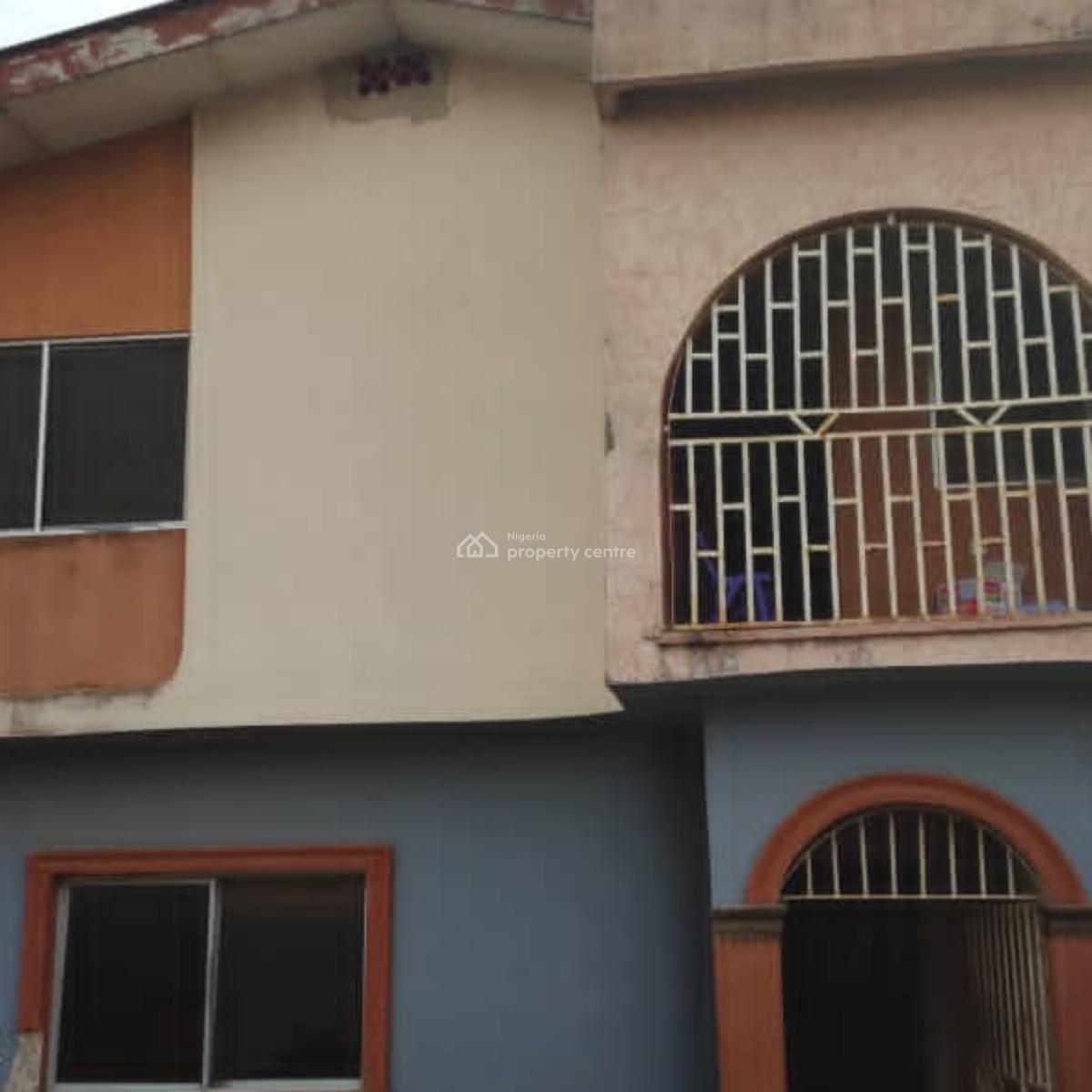Spacious 4 Bedroom Detached Duplex with 2.bedroom, Jibowu Estate, Abule Egba, Agege, Lagos, Detached Duplex for Sale