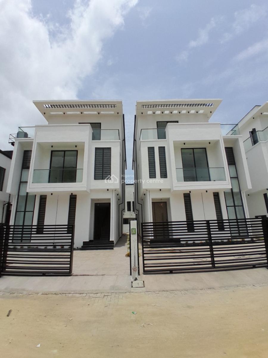 Luxury 5 Bedrooms Fully Detached Duplex with Swimming Pool, Cinema and, Chevron, Lekki, Lagos, Detached Duplex for Sale