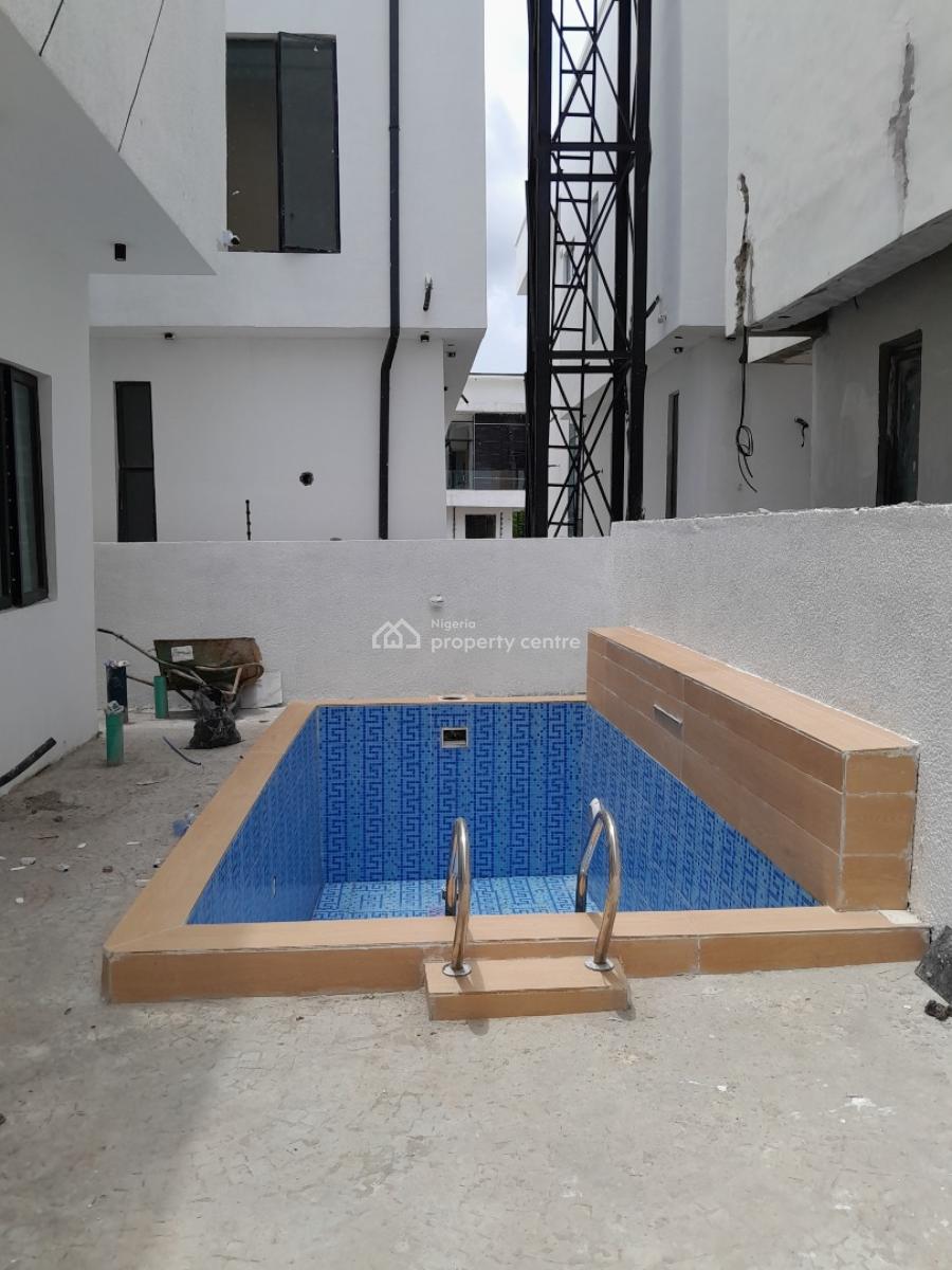 Luxury 5 Bedrooms Fully Detached Duplex with Swimming Pool, Cinema and, Chevron, Lekki, Lagos, Detached Duplex for Sale