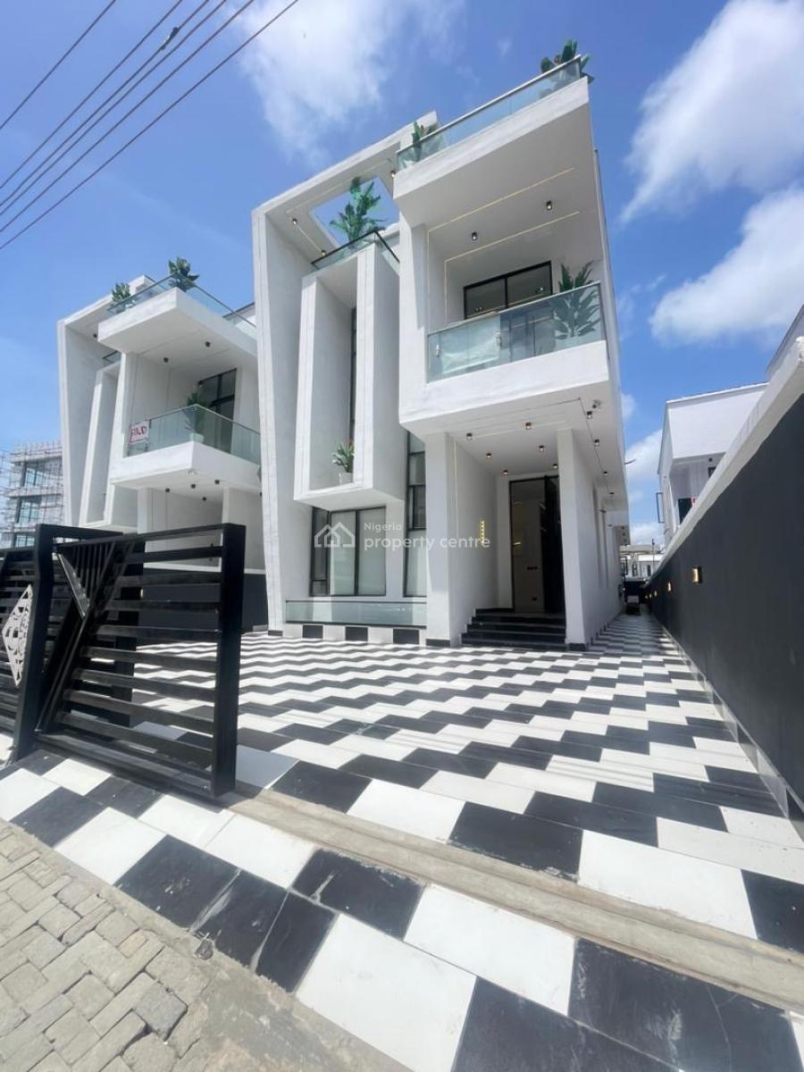 Beautiful 5 Bedroom Fully Detached Home, Chevron Drive, Lekki, Lagos, Detached Duplex for Sale