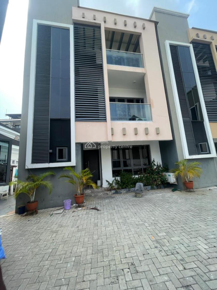 5 Units of 4-bedroom Terrace + 1 Room Service Quarter Each, Banana Island Ikoyi, Ikoyi, Lagos, Terraced Duplex for Rent