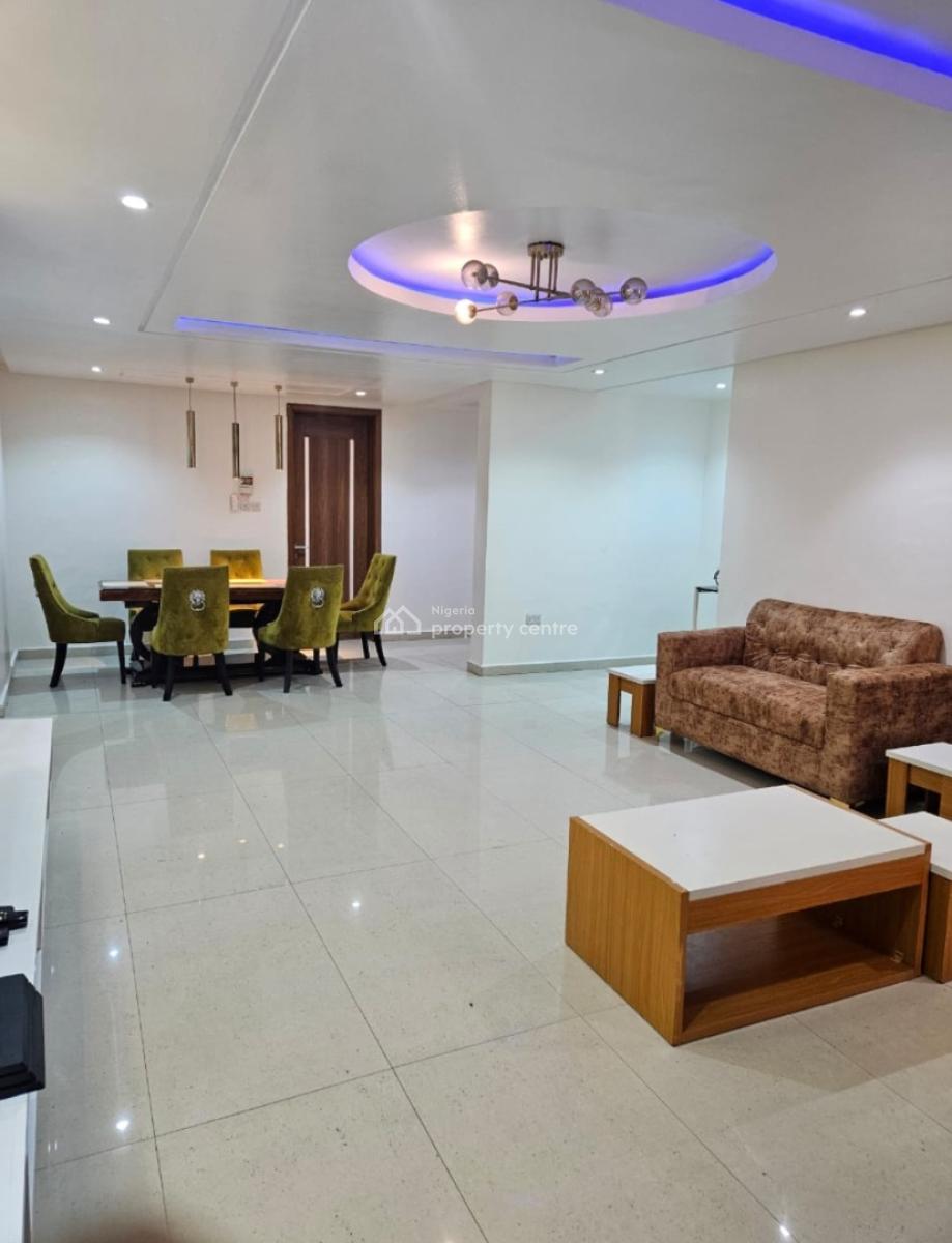 Fullly Furnished, Fully Serviced 3 Bedroom Flat with Bq, Lekki Phase 1, Lekki, Lagos, Flat / Apartment for Rent