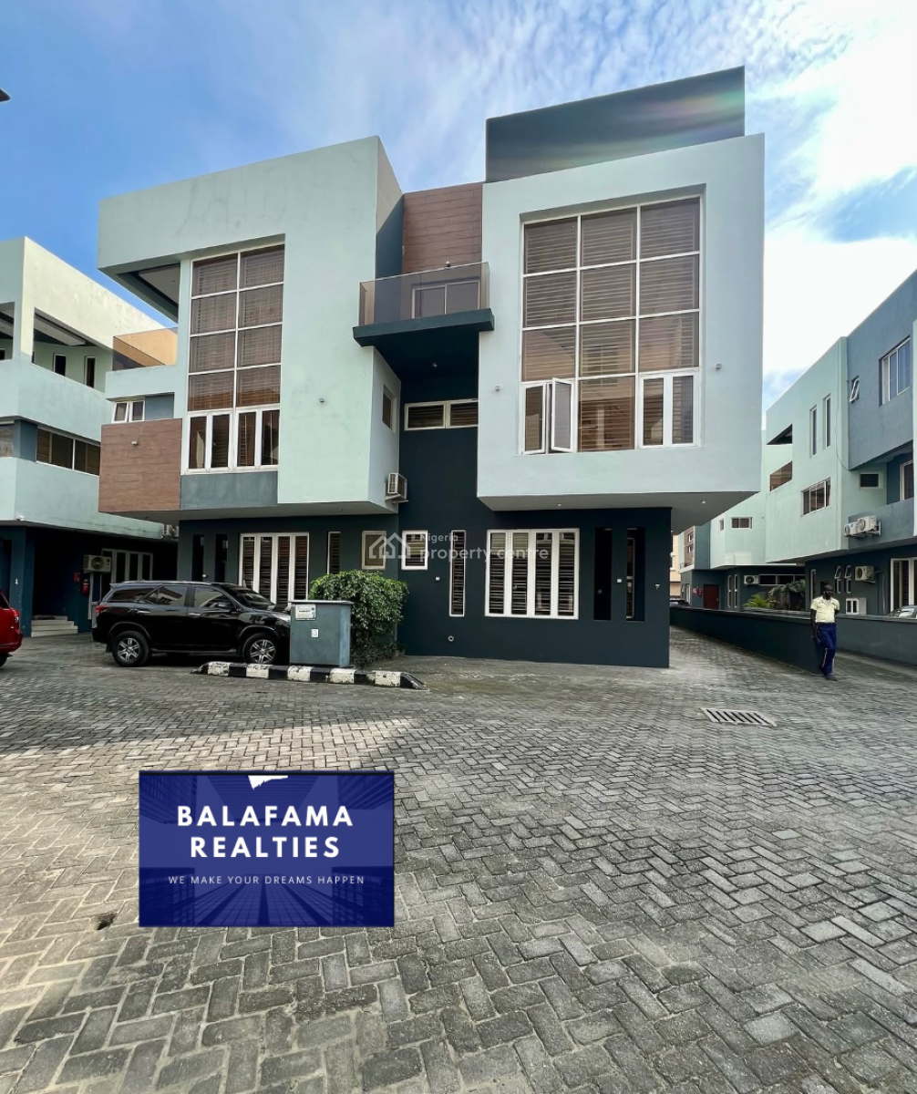 Luxury 5bed Semi Detached Duplex + Bq + Gym + Pool, Osapa, Lekki, Lagos, Semi-detached Duplex for Sale