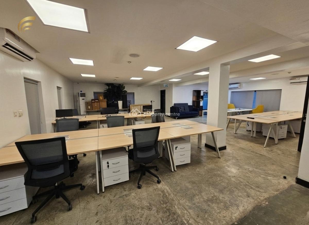 Single Floor 30-man Office Space, Victoria Island (vi), Lagos, Office Space for Rent