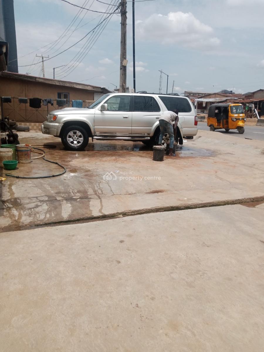 Functional Car Wash  -- Ready Business!, Ekoro, Olota, Abule Egba, Agege, Lagos, Office Space for Rent