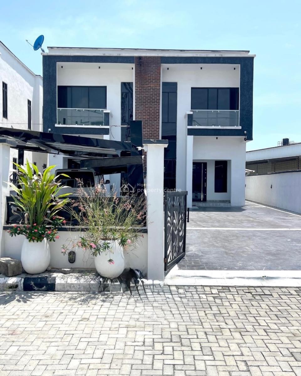 4 Bedroom Semi Detached Duplex with Bq, 4 Bedroom Duplex for Rent, Ologolo, Lekki, Lagos, Semi-detached Duplex for Rent