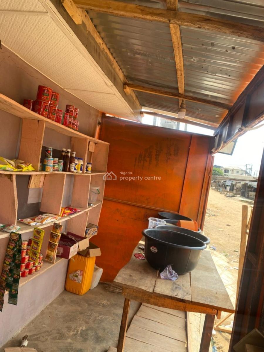 Double Shop Together with Personal Toilet, Isawo, Ikorodu, Lagos, Shop for Rent