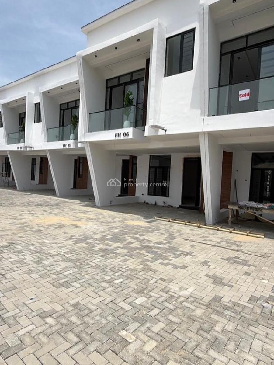 Four Bedroom Terrace Duplex, Ikota, Lekki, Lagos, Terraced Duplex for Sale