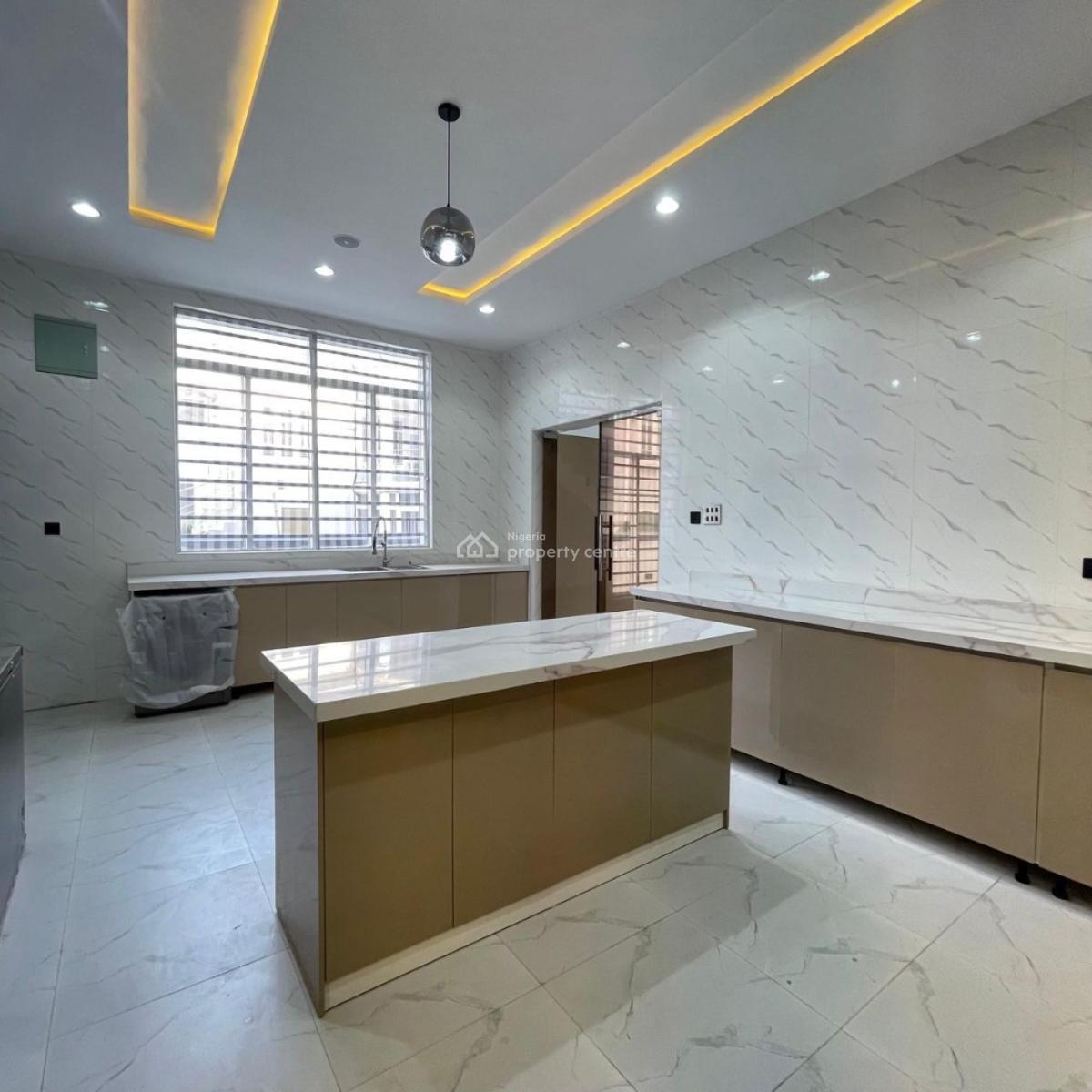 5 Bedroom Semi Detached Duplex, Smarthome with Swimming Pool & Bq, Ikota, Lekki, Lagos, Semi-detached Duplex for Sale